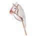 Hobby Horse Steckenpferd +Trense mit Zügel 
